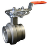 Vic-300™ MasterSeal™ Absperrklappe aus Edelstahl Serie 461 mit Manipulationssicherer Handgriff Heizung- STLB-Bau Mustervorlage -