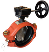 Fertigmontage Absperrklappe Series 124 mit Handrad Klimakaltwasser- STLB-Bau Mustervorlage -
