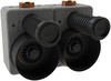 Wasserzähler-Montageblock XS, 2 Zoll Koax, DN 20- STLB-Bau Mustervorlage -